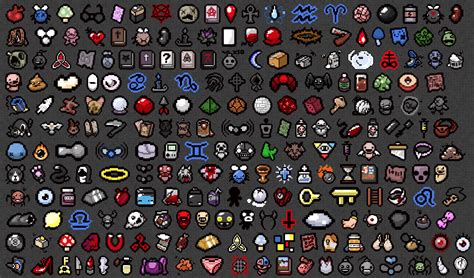 items the binding of isaac